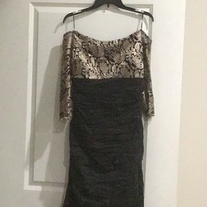 Elegant evening gown. Perfect for a formal or mother of the bride attire